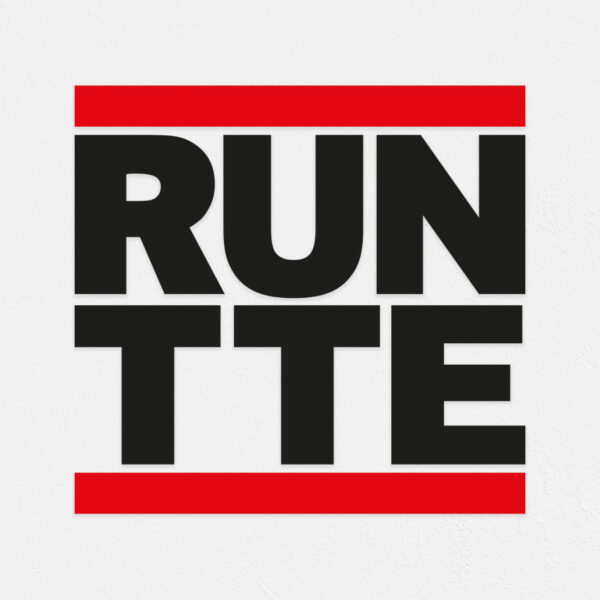 RUN TTE Sticker