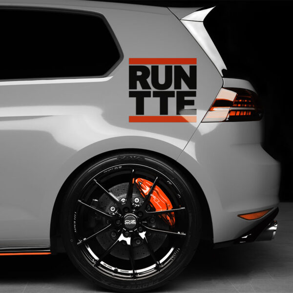 RUN TTE Sticker – Bild 3